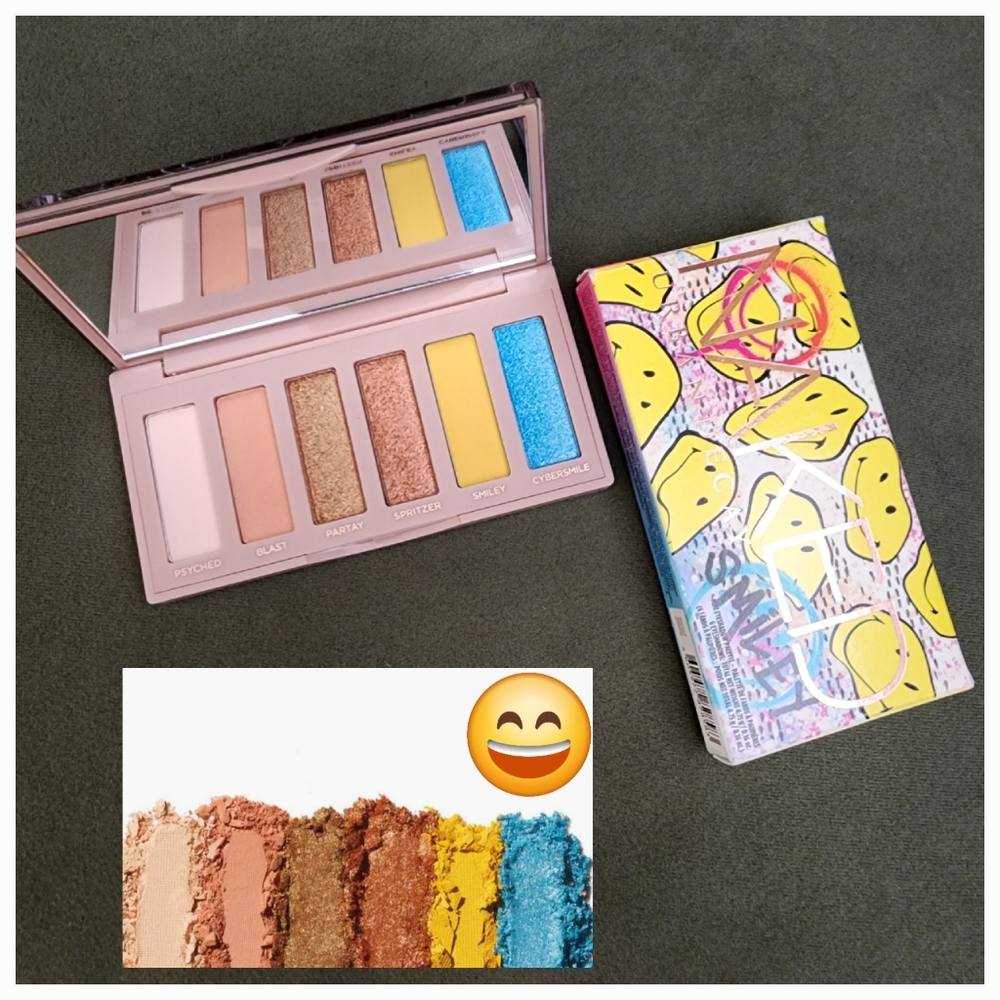 Urban decay Smiley eyeshadow Pallette Limited Edition